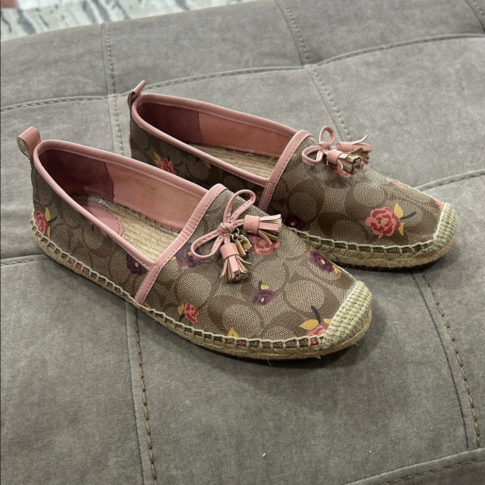 COACH Carson Espadrille size 8 - Picture 2 of 7